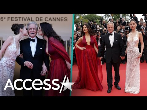 Catherine Zeta-Jones & Michael Douglas' Daughter Carys Joins Them At Cannes Film Festival