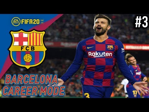 GERARD PIQUÉ TO THE RESCUE | FIFA 20 Barcelona Career Mode EP3
