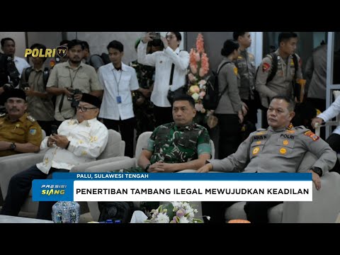 KAPOLDA SULAWESI TENGAH HADIRI RAPAT BERSAMA FORKOPIMDA TERKAIT PENERTIBAN PERTAMBANGAN TANPA IZIN