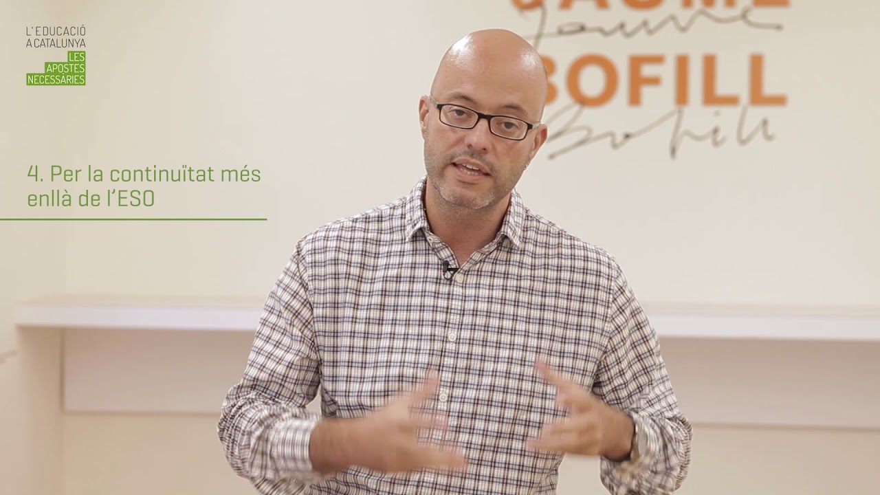 Cicle de debats “L’educació a Catalunya: les apostes necessàries”. Miquel Àngel Alegre