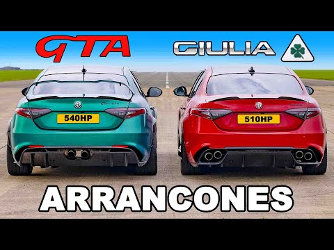 Alfa Giulia GTA vs Quadrifoglio: ARRANCONES
