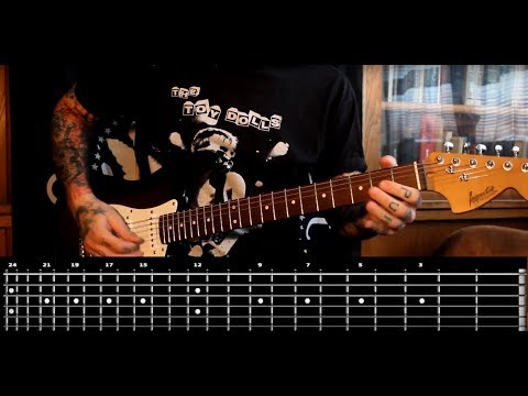 Sasha Rock'n'Roll guitar lessons - Buzzcocks (Ever Fallen In Love) видео урок №12 tutorial