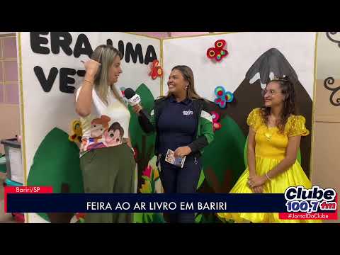 FEIRA AO AR LIVRO ACONTECE EM BARIRI NESSE PRÓXIMO SÁBADO