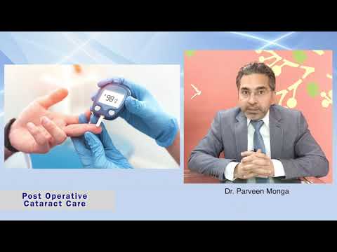Precautions after Cataract Surgery