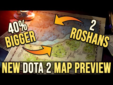7.33 PATCH UPDATE - NEW Dota 2 Map !!
