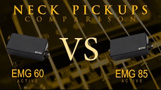 Video thumbnail for EMG 60 vs EMG 85 - Active NECK Pickup Guitar Tone Comparison / Review by Mike Stamper