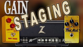 Way Huge & Keeley: Gain Staging Techniques with Overdrive Pedals