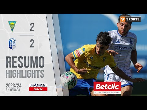 Resumo: Estoril Praia 2-2 FC Vizela (Liga 23/24 #6)