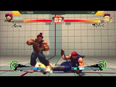 Tokido (Akuma) vs LPN (Rolento) - SXSW Gaming - #USF4