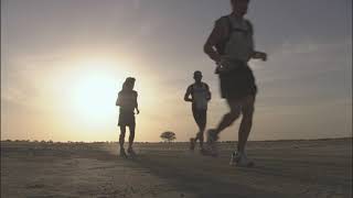 Runners, out of the sun