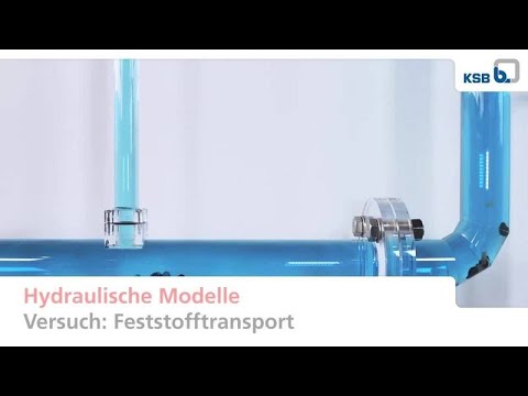 Hydraulische Modelle Versuch: Feststofftransport