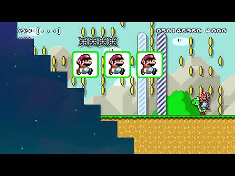 Super Mario Maker 2 🔧 Endless Challenge 1745 - 1760