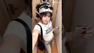 白のバンダナ×サングラス🕶️シンプルに強め。#白バンダナ#サングラス#ストリート#クール系#雰囲気#おすすめ