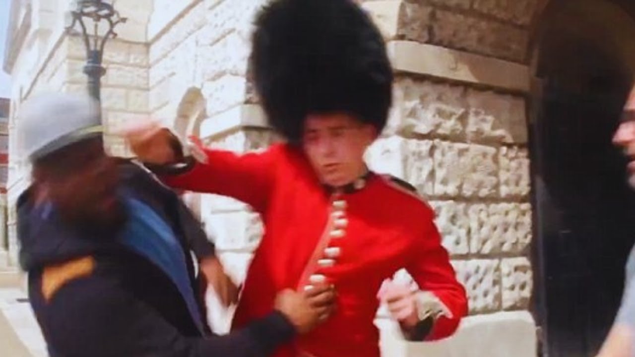 Watch video He Tried To Mess With A Royal Guard & Big Mistake Now He Tried To Mess With A Royal Guard & Big Mistake
