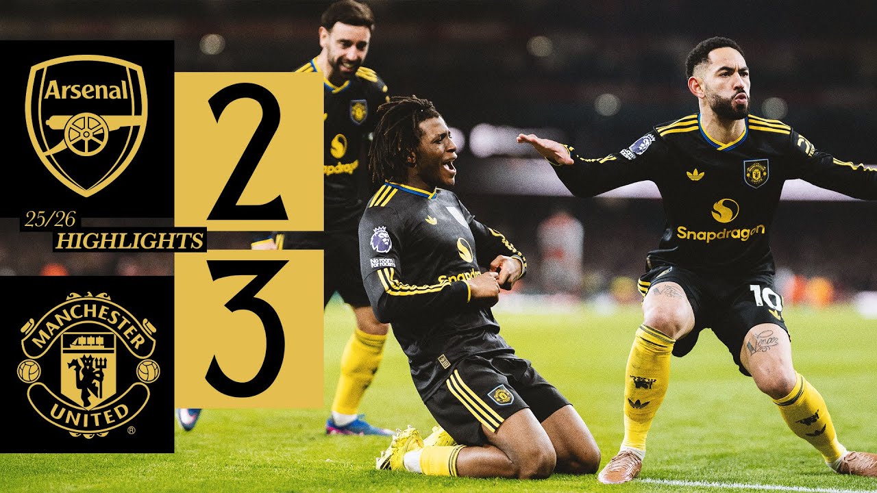 Arsenal vs Manchester United Highlights
