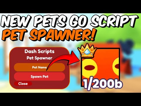 [NEW🐙] Pets Go Script Pet Spawner 📜🔥 | Pastebin Link | Fish For Titanic Update | Keyless Latest 2025