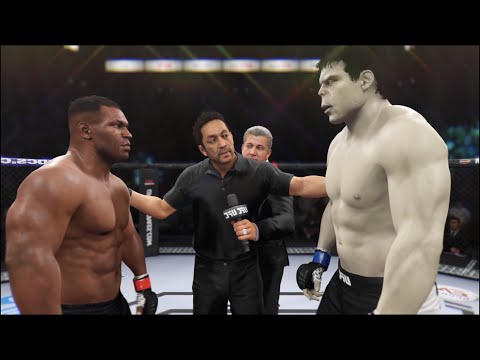 Mike Tyson vs. Grayscale Hulk – EA Sports UFC 2 – Boxing Kings