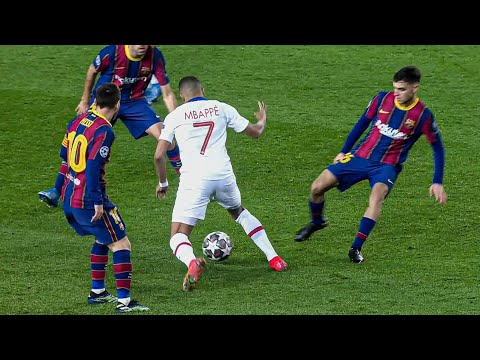Kylian Mbappé vs Barcelona (UCL Away) 20-21 | 4K UHD