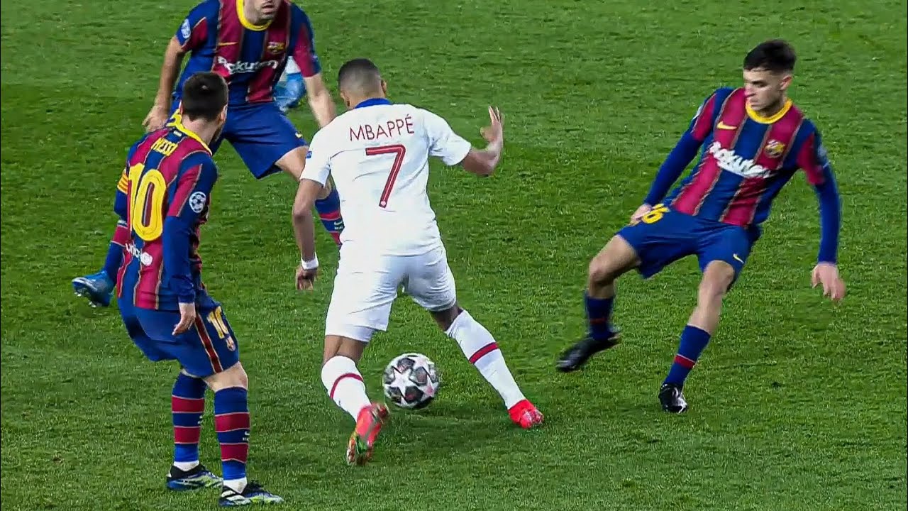 Kylian Mbappé vs Barcelona (UCL Away) 20-21 | 4K UHD