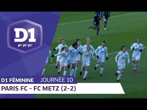 J10 : Paris FC - FC Metz (2-2) / D1 Féminine