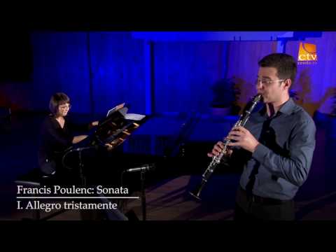 Daniel Berengea & Cristina Toader - Francis Poulenc: Sonata - I. Allegro tristamente