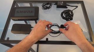 Video thumbnail for SHURE BLX 14/H10 CVL Wireless Lavalier Microphone Review and Demo -  Recording Voice for YouTube by Cesar All Guitar