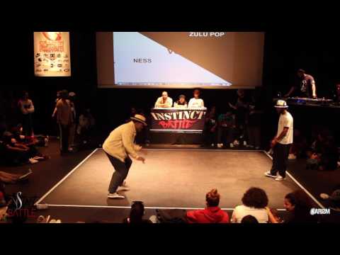 Instinct Battle 2017   1/8 Finale Pop   Ness Vs Zulu Pop