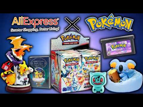10 STRANGE Pokémon Items from AliExpress!