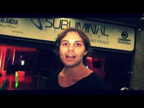 LEE KALT Smashing SUBLIMINAL SESSIONS in Sao Paulo BRAZIL - House Music TV DJ Video