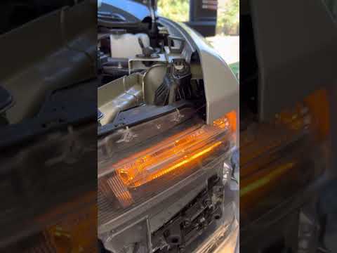 2022 Silverado 2500 Custom Headlight change from OEM halogen to OEM LED (whole headlight assembly)