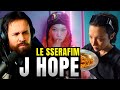 LE SSERAFIM x J HOPE  'SPAGHETTI" REACTION LE SSERAFIM x J HOPE  'SPAGHETTI" REACTION