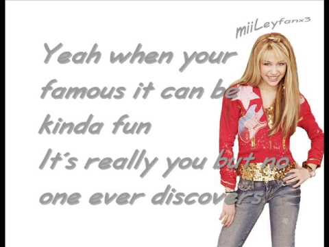 Hannah Montana - The best of both Worlds [w/Lyrics] HQ