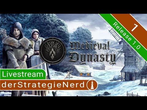 Let's Play Medieval Dynasty Release 1.0 #1 | Wir bauen eine Stadt im Mittelalter | gameplay deutsch