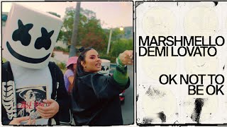 Marshmello &amp; Demi Lovato - OK Not To Be OK (Official Music Video)