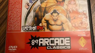 PlayStation 2 arcade 89 classic collection trying a couple of games #ps2 #playstation2 #retrogaming