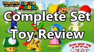 2017 Super Mario Complete Set McDonald's Happy Meal Toy Review - The No Swear Gamer