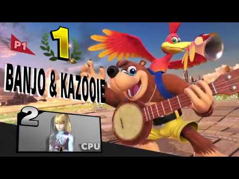 Banjo & Kazooie Vs. Zero Suit Samus
