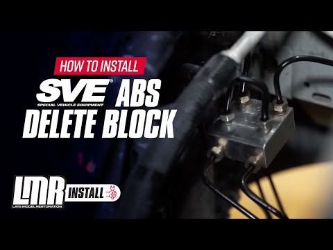 1999-2004 Mustang SVE ABS Delete Block - Install & Review
