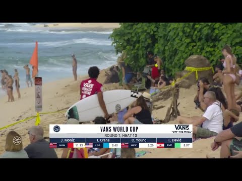 Vans World Cup, Men's Qualifying Series - Round 1 heat 13