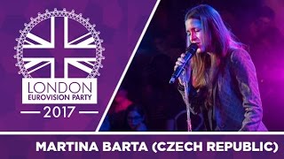 Martina Bárta - My Turn (Czech Republic) | LIVE | 2017 London Eurovision Party