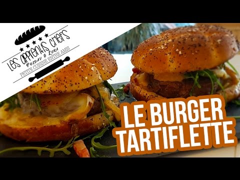 Recette burger tartiflette