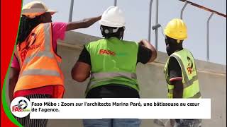 Faso Mêbo :  Zoom sur l’architecte Marina PARÉ, une bâtisseuse au cœur de l’agence