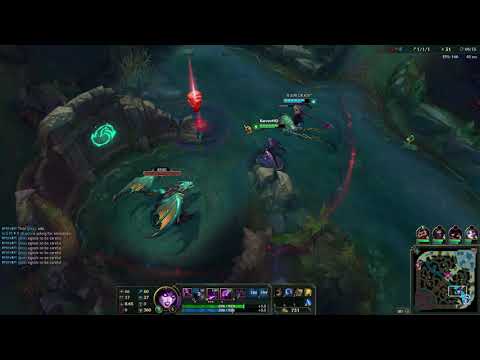 Morgana mid vs Vel'Koz League of Legends v 7 15