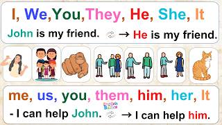 Personal Pronouns Replace Nouns | Avoid Repetition in English.