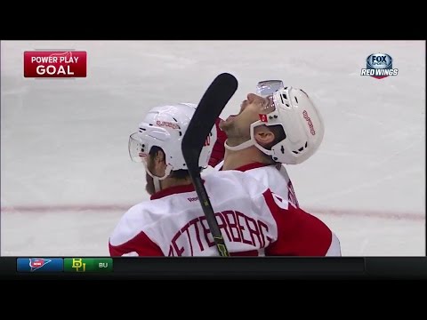Pulkkinen/Tatar/Nyquist Goals @ Van - 10/24/15