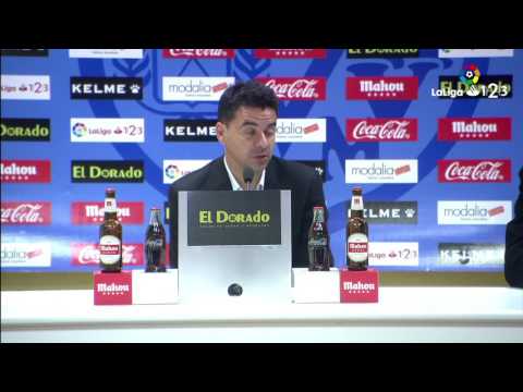 Rueda de prensa de Míchel tras el Rayo Vallecano vs CD Tenerife (1-1)