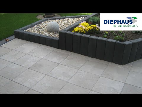 Diephaus Rechteck-Palisade - anthrazit | 150x16,5x12cm Diephaus Rechteck-Palisade - anthrazit | 150x16,5x12cm