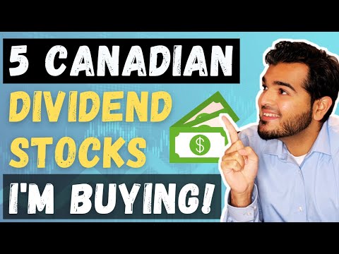 5 BEST CANADIAN DIVIDEND STOCKS | Canadian Stocks To Buy Now | Top TSX Stocks 2021