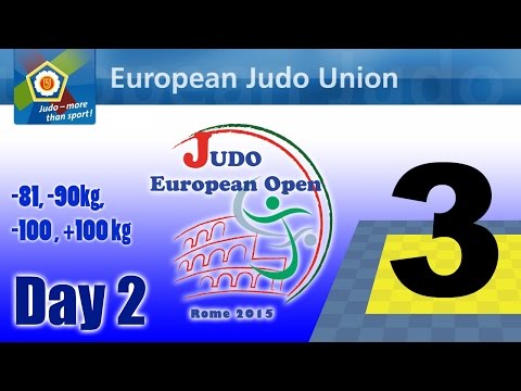 European Judo Open - Rome 2015 - Day 2 - Tatami 3