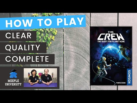 The Crew The Quest for Planet Nine Board Game - How to Play - Our BEST Trick Taking manual?